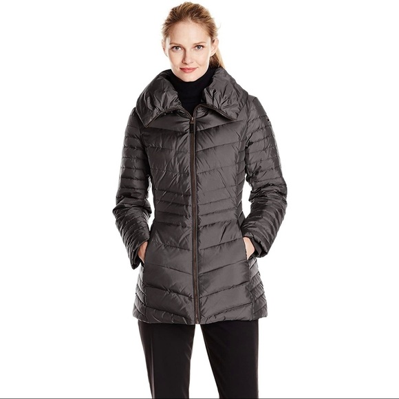[Andrew Marc] Kirby Chevron Down Puffer Coat